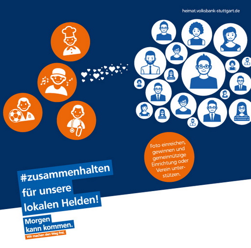 Lokale Helden Kampagne der Volksbank