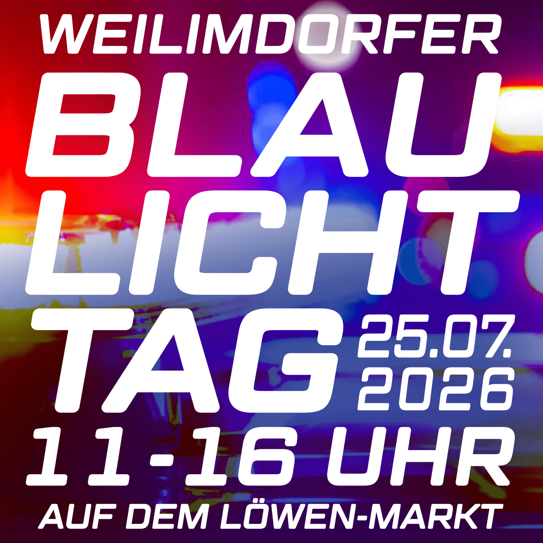 Blaulichttag 2026 am 25.07